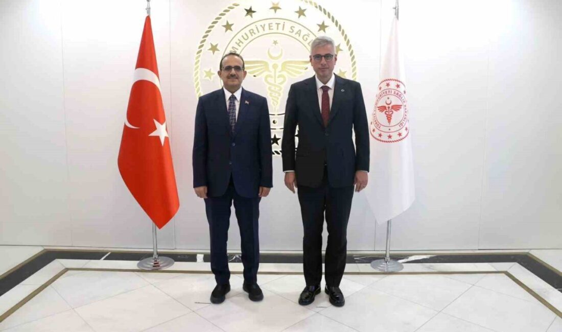Sağlık Bakanı Kemal Memişoğlu, Yemen Sağlık Bakanı Qassem Mohammed Bahaibah
