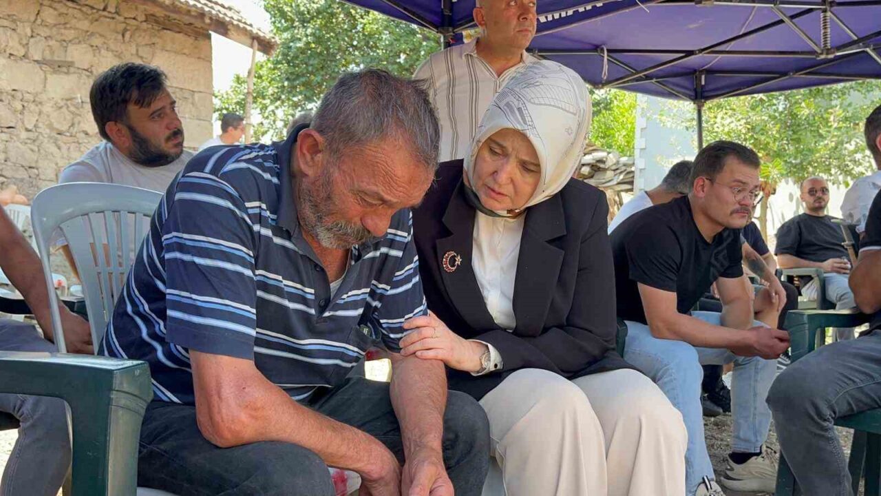 Aile ve Sosyal Hizmetler Bakanı Yardımcısı Leman Yenigün, orman yangınında