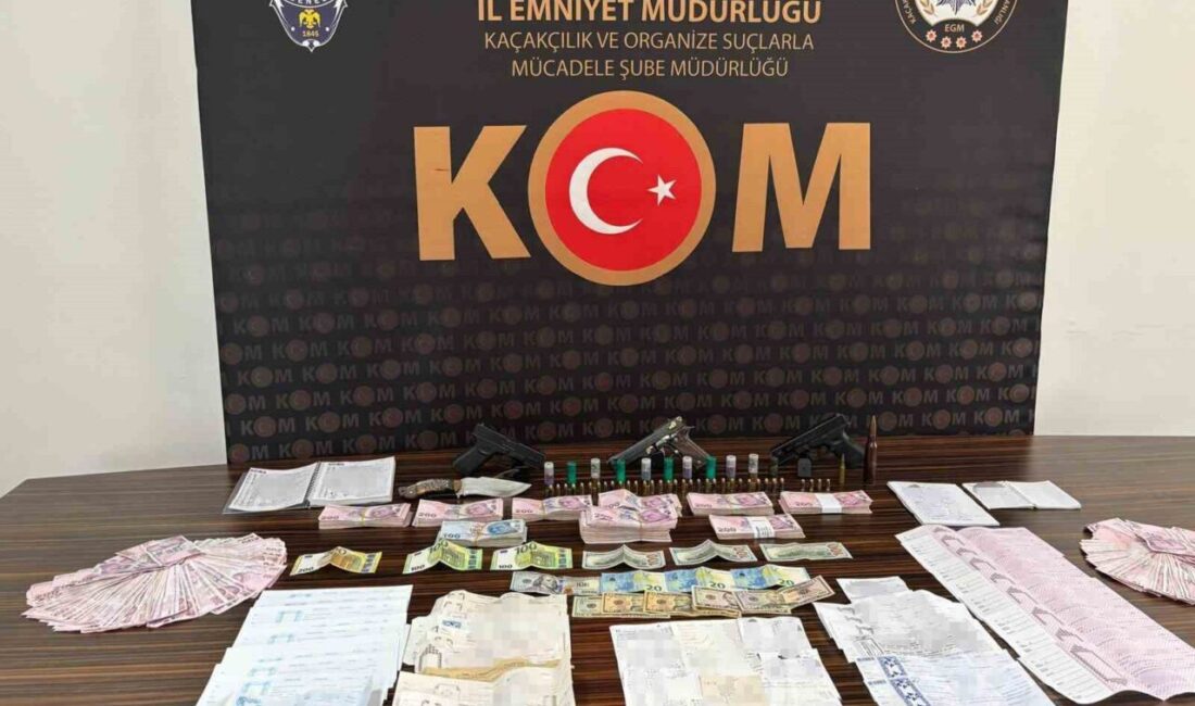 Balıkesir Emniyet Müdürlüğü’ne bağlı Kaçakçılık ve Organize Suçlarla Mücadele Şube