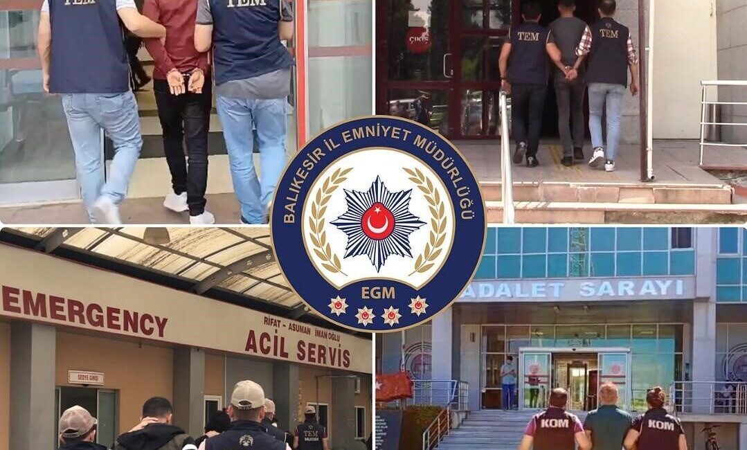 Balıkesir’de FETÖ’ye yönelik düzenlenen operasyonda 6 şüpheli yakalandı. Balıkesir İl
