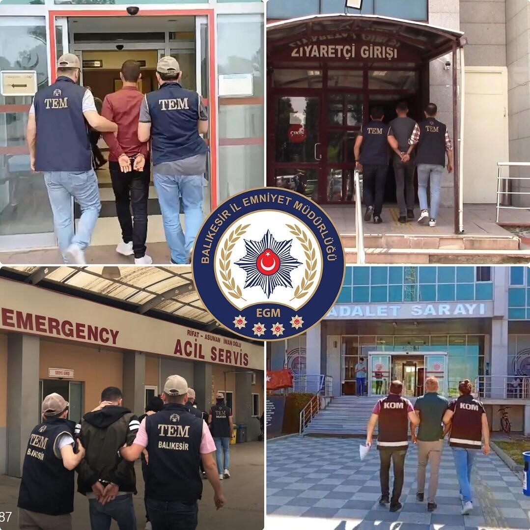 Balıkesir’de FETÖ’ye yönelik düzenlenen operasyonda 6 şüpheli yakalandı. Balıkesir İl