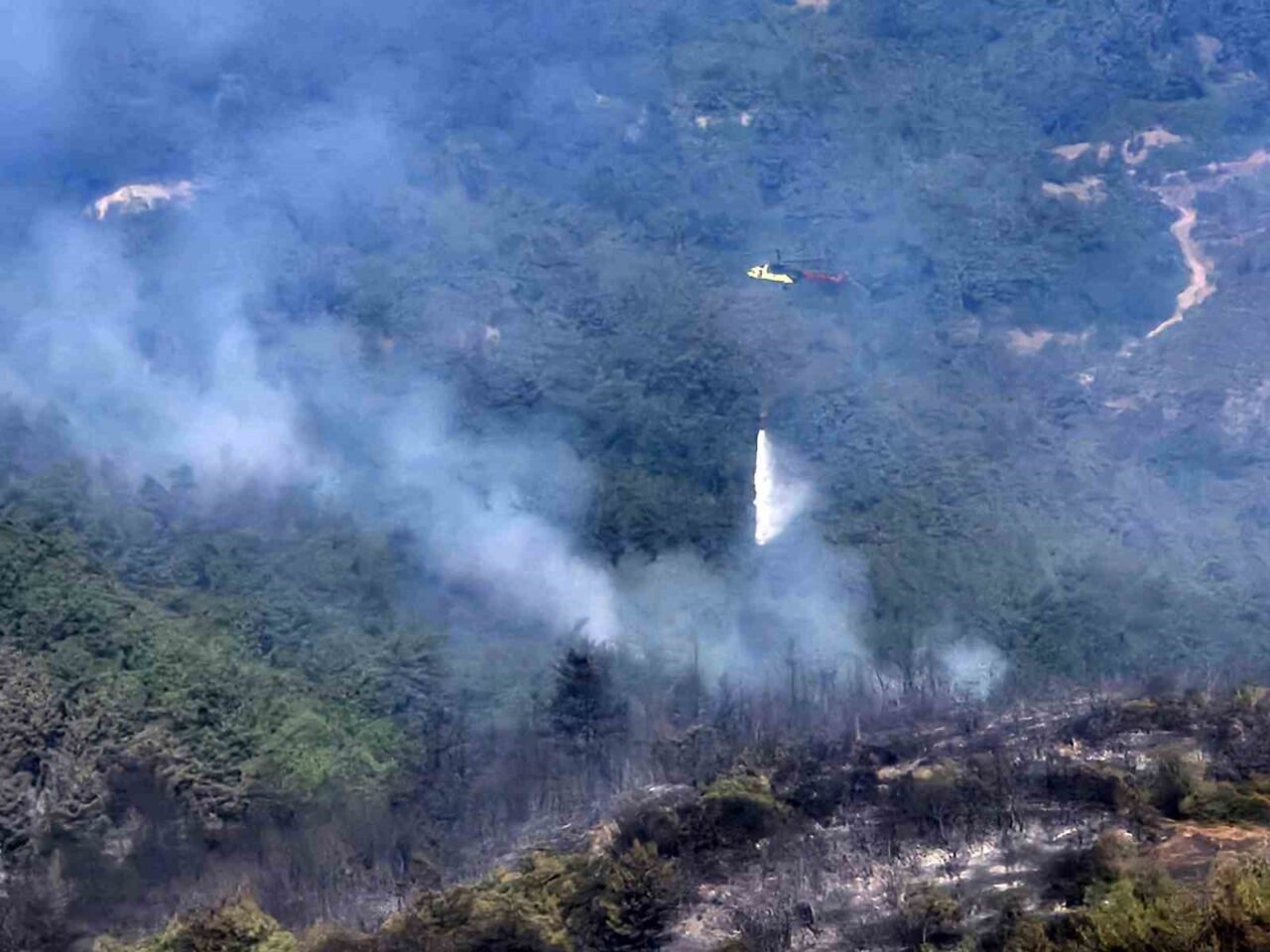 Balıkesir’de dün öğleden sonra başlayan ve gece boyunca devam eden
