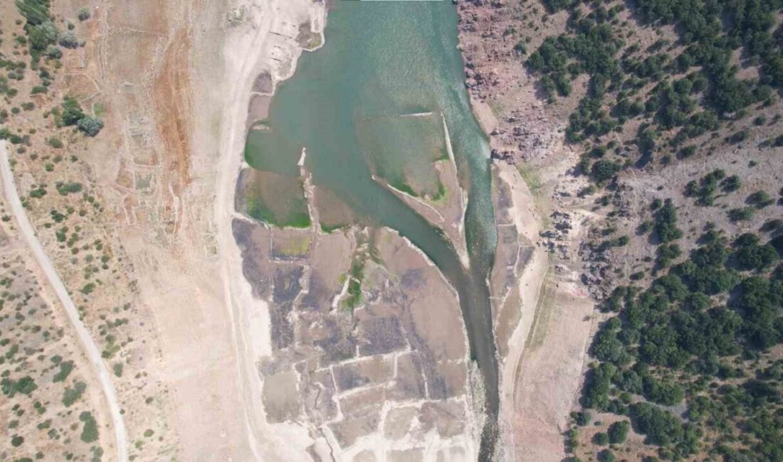 Ankara’nın içme suyu ihtiyacını karşılayan Çamlıdere Barajı’nda, kuraklık ve mevsimsel