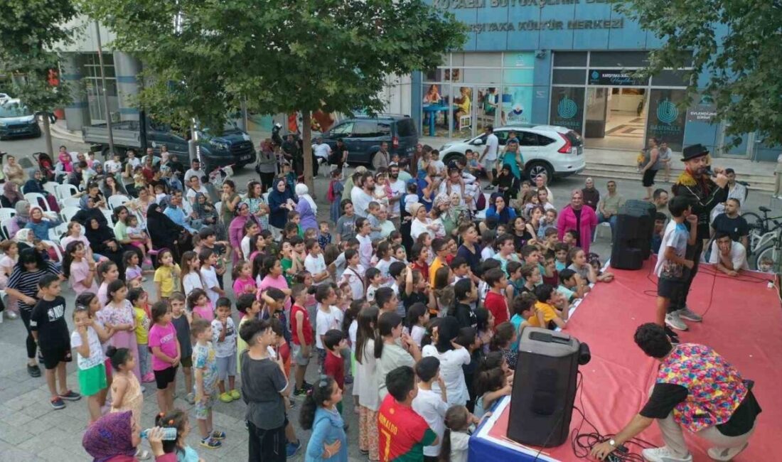 Başiskele Belediyesi, “Yaz Çocuklarımızla Güzel” projesi kapsamında çocuklar için etkinlik