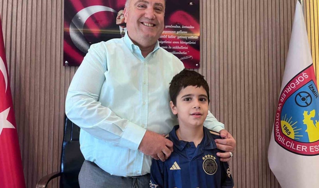 İzmir’de lösemi tedavisi gören 8 yaşındaki Rüzgar Kırgülü, Fenerbahçe Başkanı