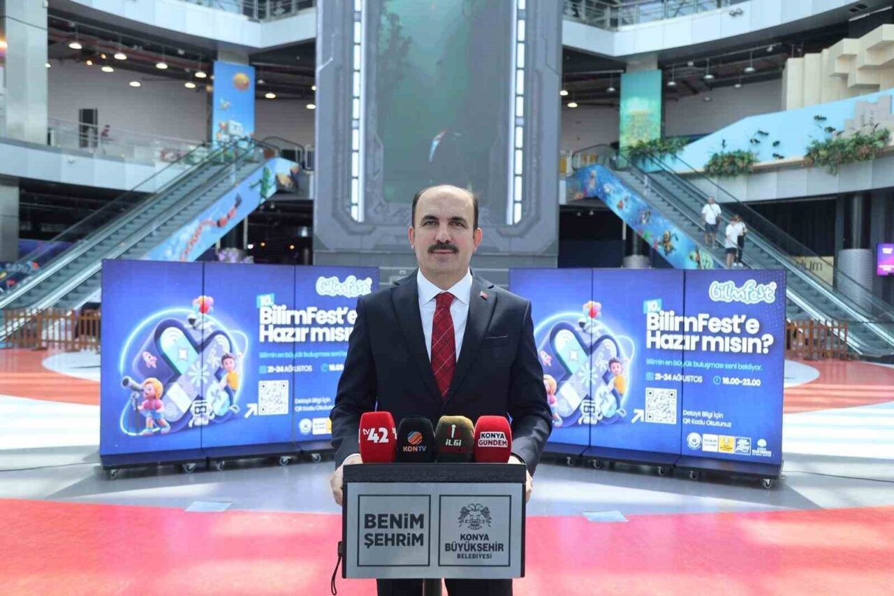 Konya Büyükşehir Belediye Başkanı Uğur İbrahim Altay, Konya Bilim Merkezi’nin