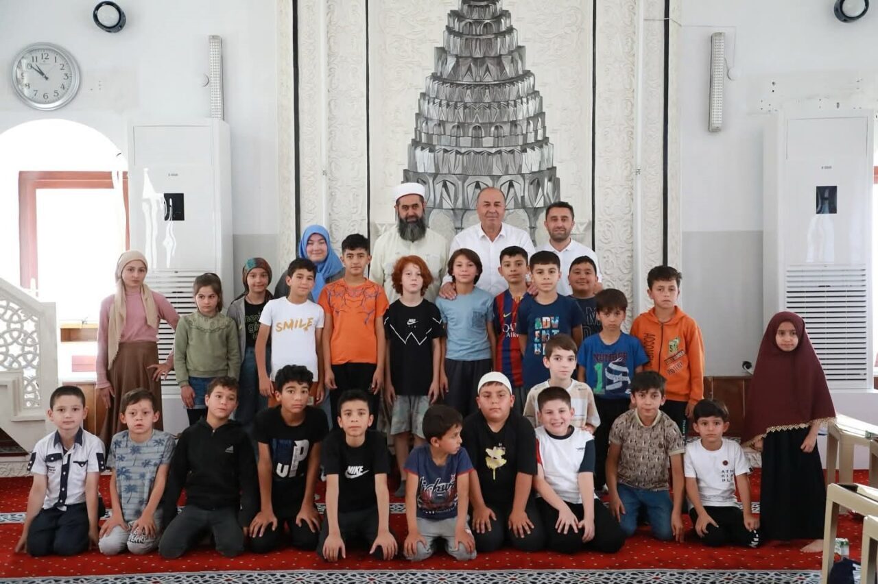 Alaca Belediye Başkanı Şerif Arslan, yaz Kur’an kursu kapsamında Şıhlar