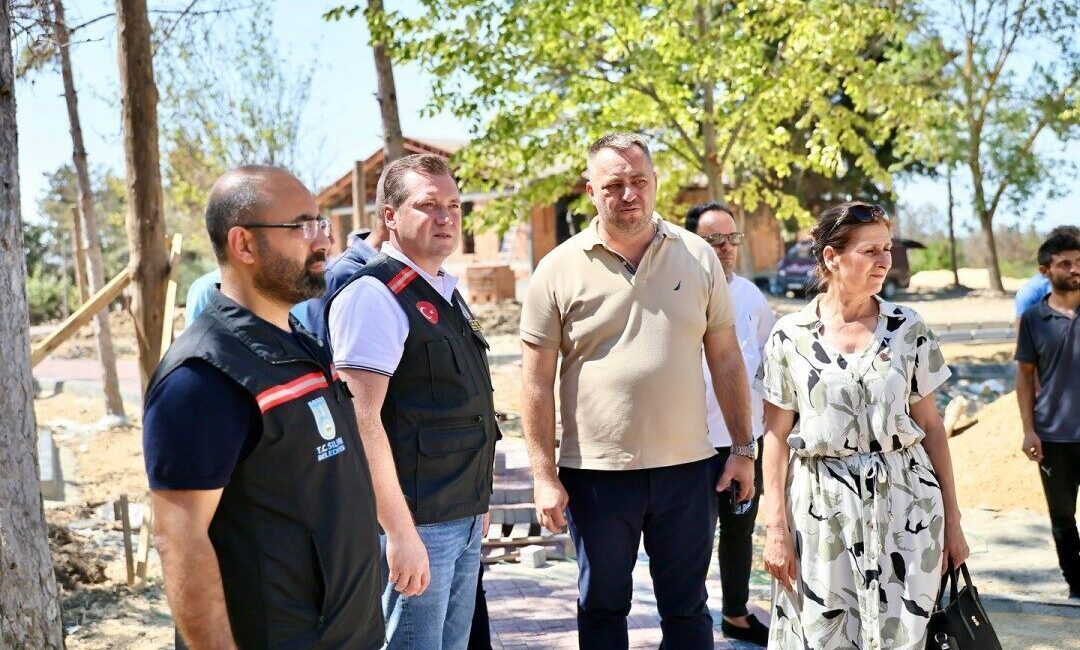 Silivri Belediye Başkanı Bora Balcıoğlu, Çamlık Sosyal Tesisleri projesinin yapım