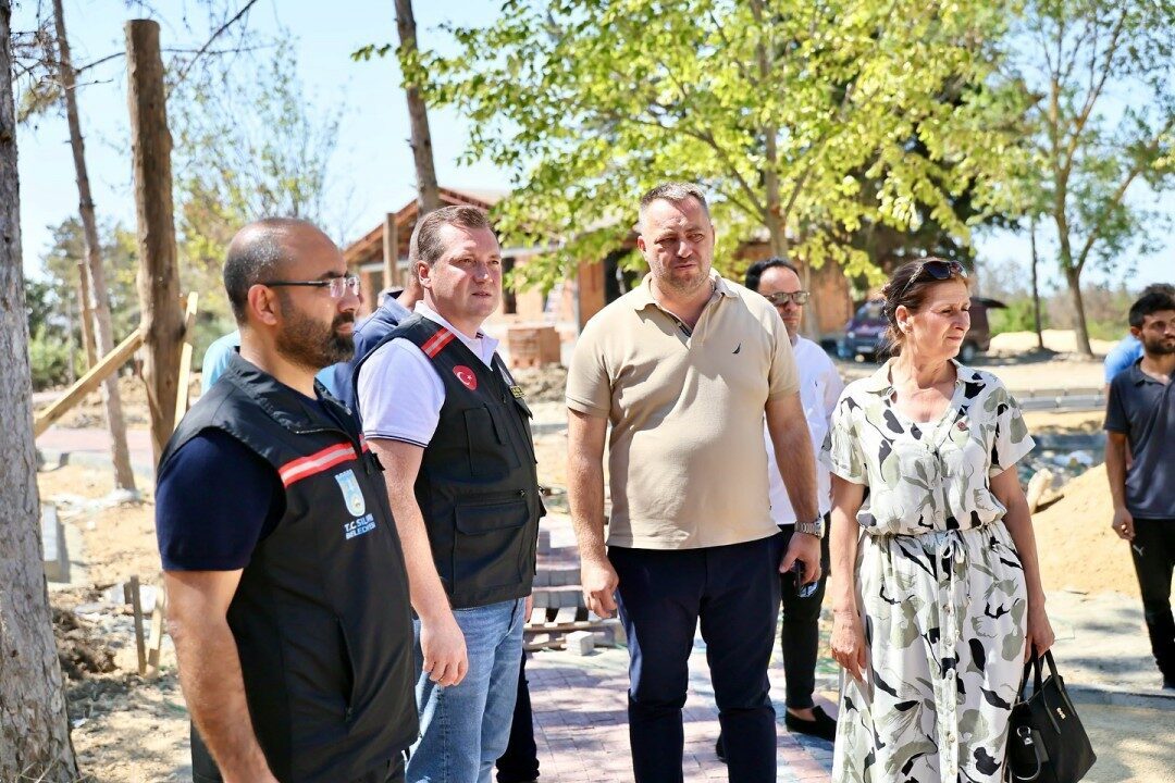 Silivri Belediye Başkanı Bora Balcıoğlu, Çamlık Sosyal Tesisleri projesinin yapım