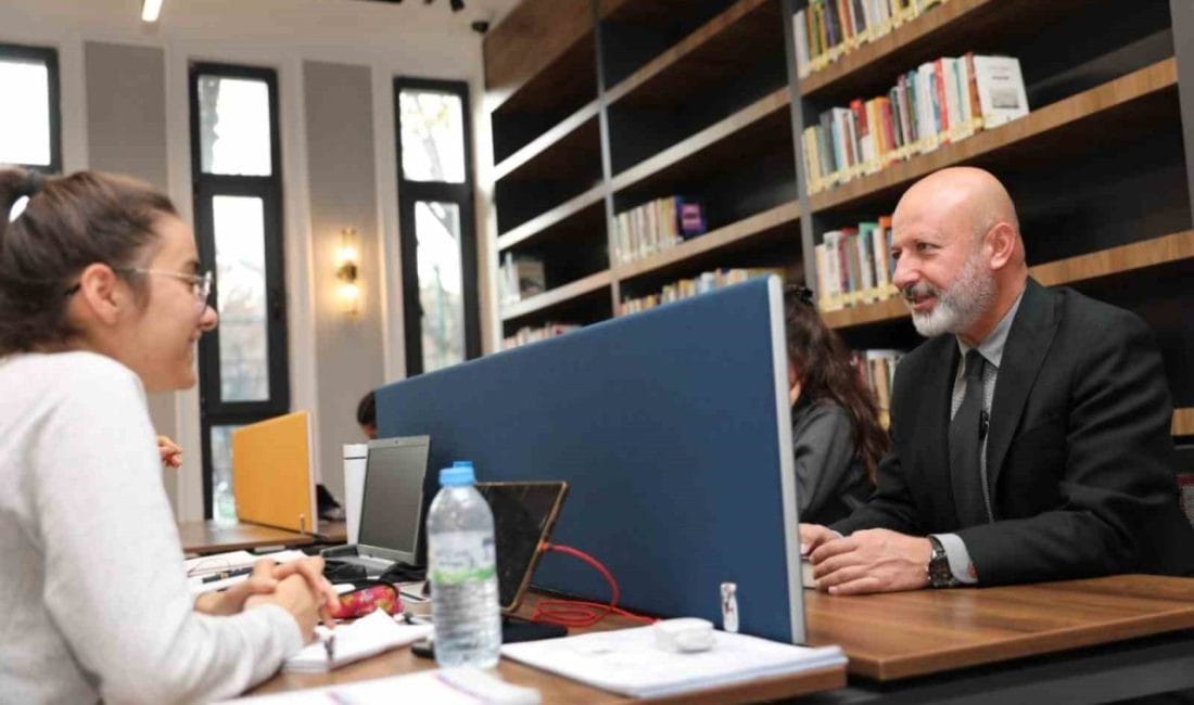 Kocasinan Belediye Başkanı Ahmet Çolakbayrakdar’ın yeşile verdiği önem doğrultusunda, kütüphanenin