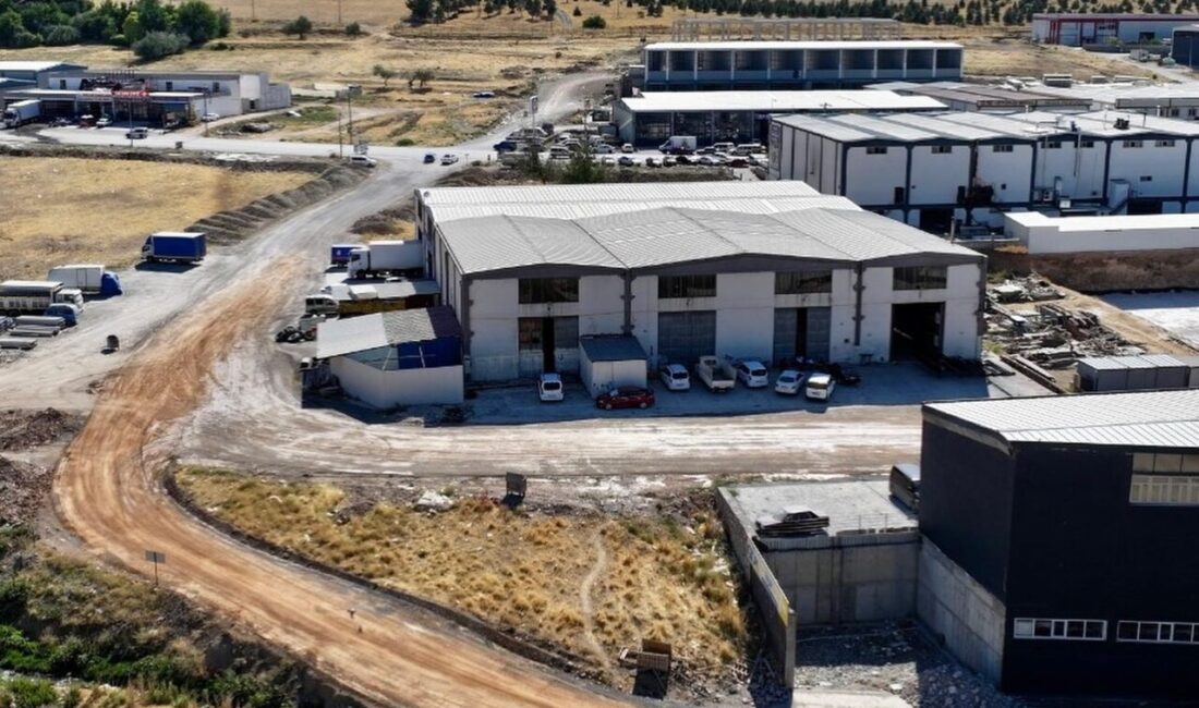 Çarmuzu mahallesinde gerçekleşen yol yatırımlarını inceleyen Yeşilyurt Belediye Başkanı Prof.