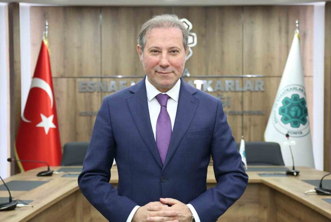 Konya Esnaf ve Sanatkarlar Odaları Birliği (KONESOB) Başkanı Muharrem Karabacak,