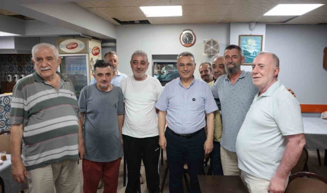 İlkadım’da vatandaşlarla, esnafla ve muhtarlarla yaptığı ziyaretlere devam eden İlkadım