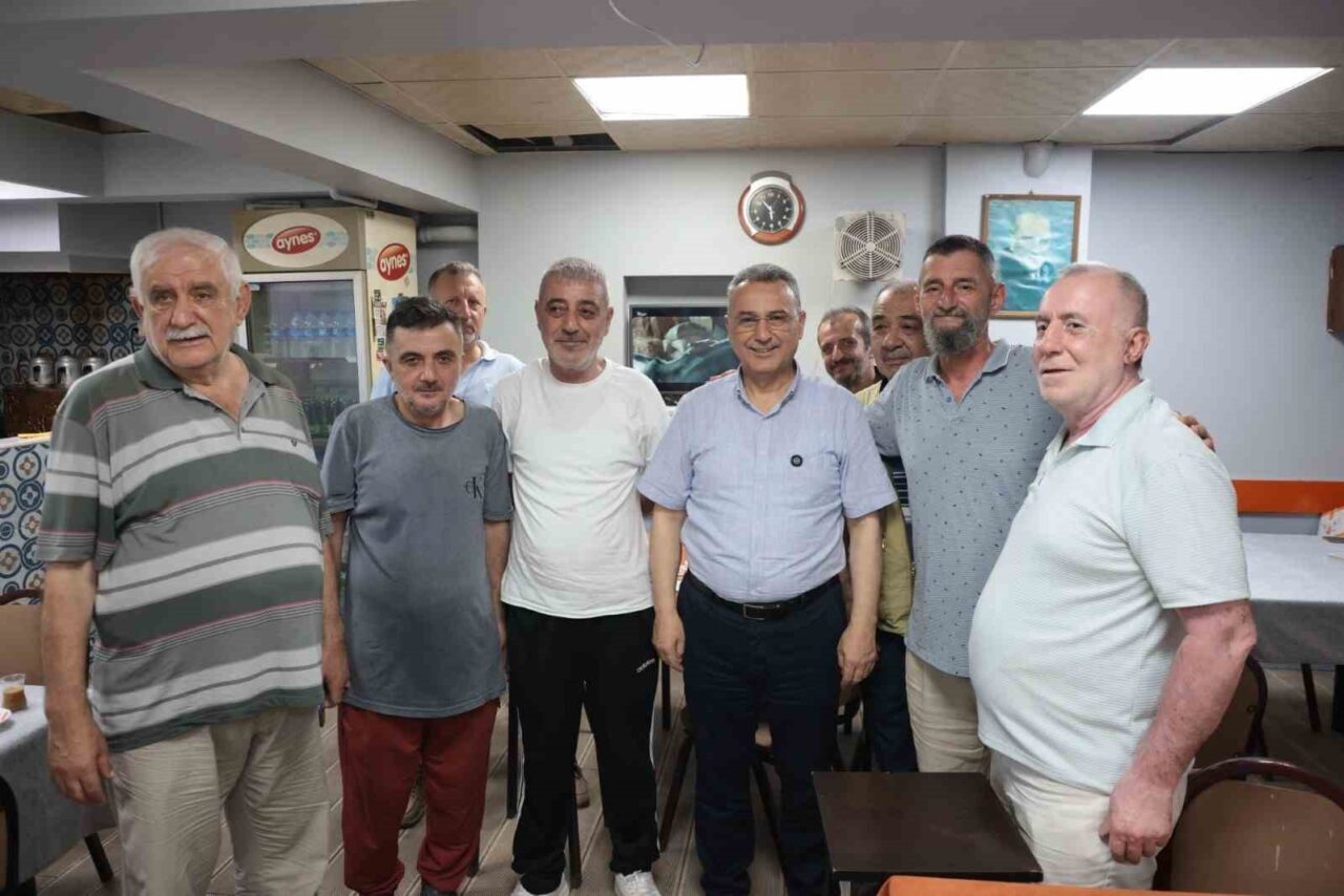 İlkadım’da vatandaşlarla, esnafla ve muhtarlarla yaptığı ziyaretlere devam eden İlkadım