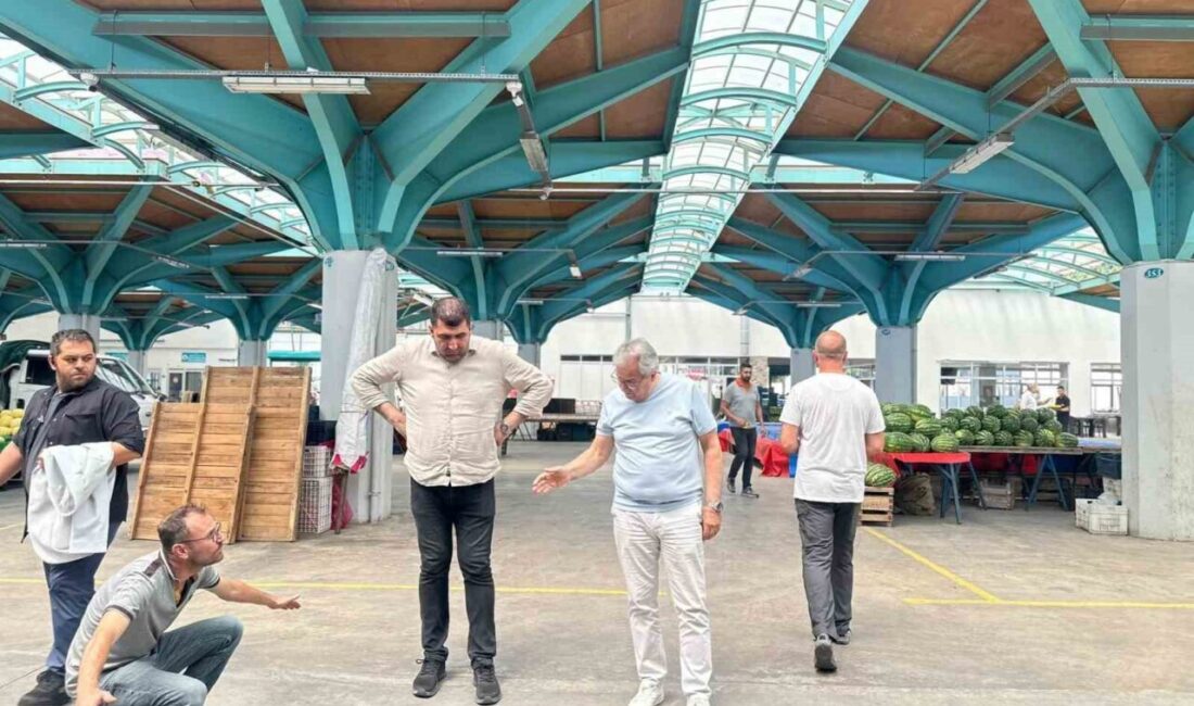 Bandırma Belediye Başkanı Dursun Mirza, belediyeye bağlı imalathane ve Kapalı