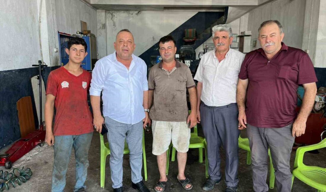 Bozdoğan Belediye Başkanı Mustafa Galip Özel, sabahın erken saatlerinde Bozdoğan’ın