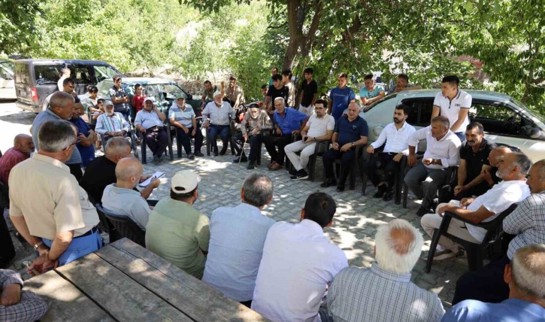 Yahyalı Belediye Başkanı Esat Öztürk; ilçe genelinde sürdürdüğü mahalle ziyaretleri