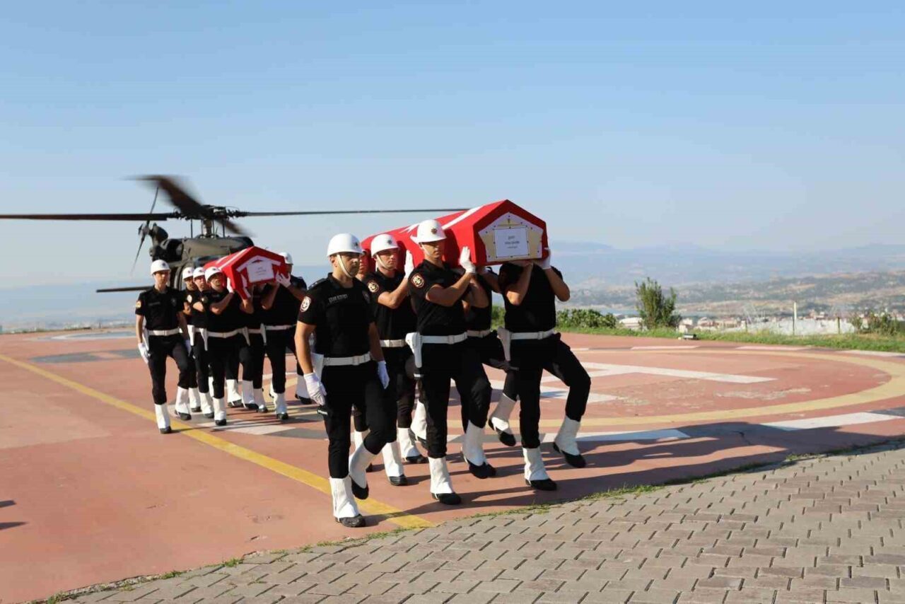 Eskişehir’in Seyitgazi ilçesinde meydana gelen orman yangınında alevlerin arasında kalarak