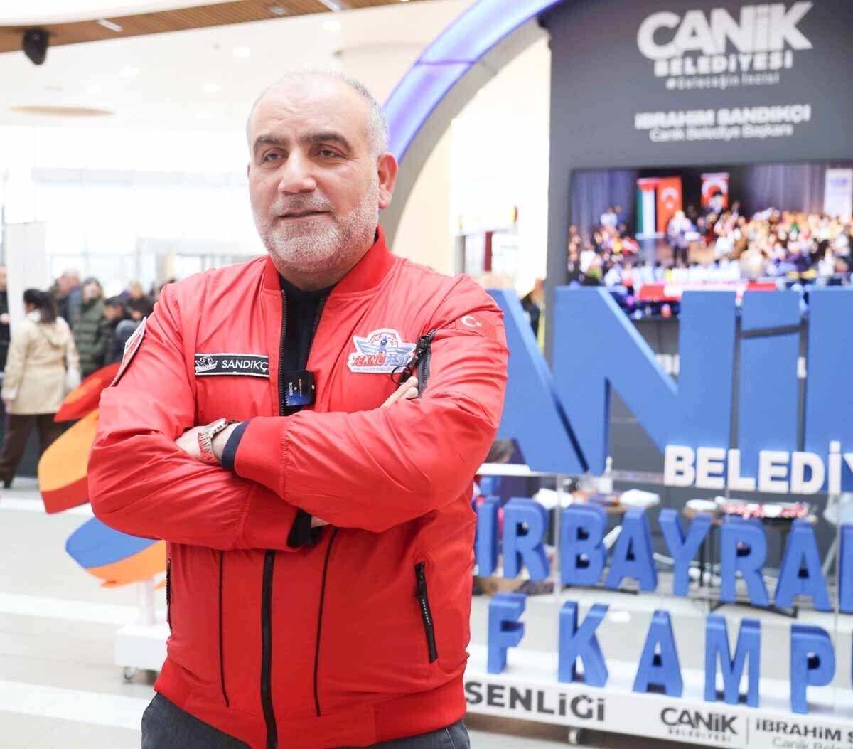 Canik Belediye Başkanı İbrahim Sandıkçı, Canik Özdemir Bayraktar Keşif Kampüsü’nde