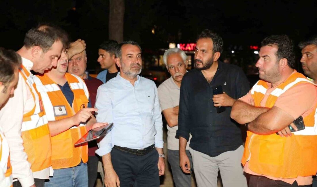 Elazığ Belediye Başkanı Şahin Şerifoğulları, Aksaray Mahallesi’nde vatandaşlarla bir araya