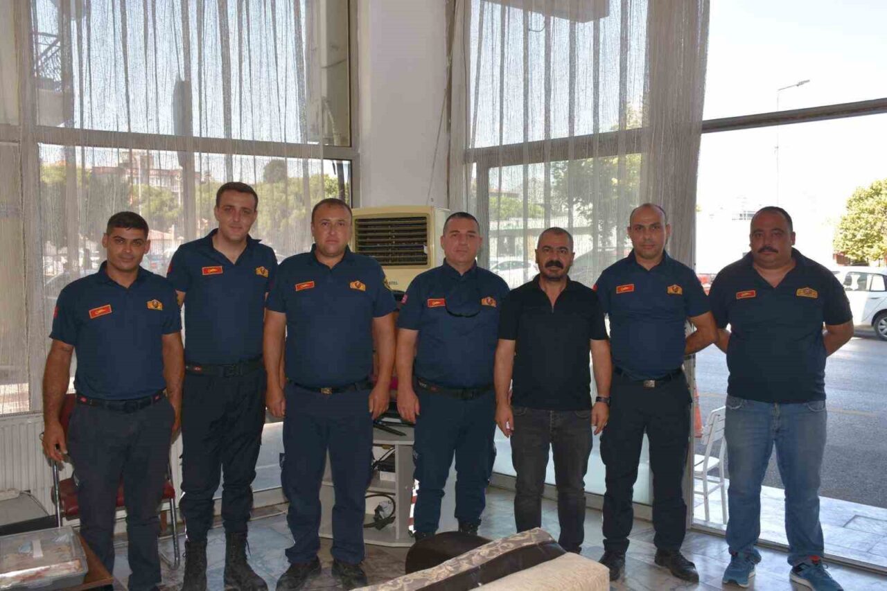 Germencik Belediye Başkanı Burak Zencirci yangın ve afetlerde kahramanca mücadele