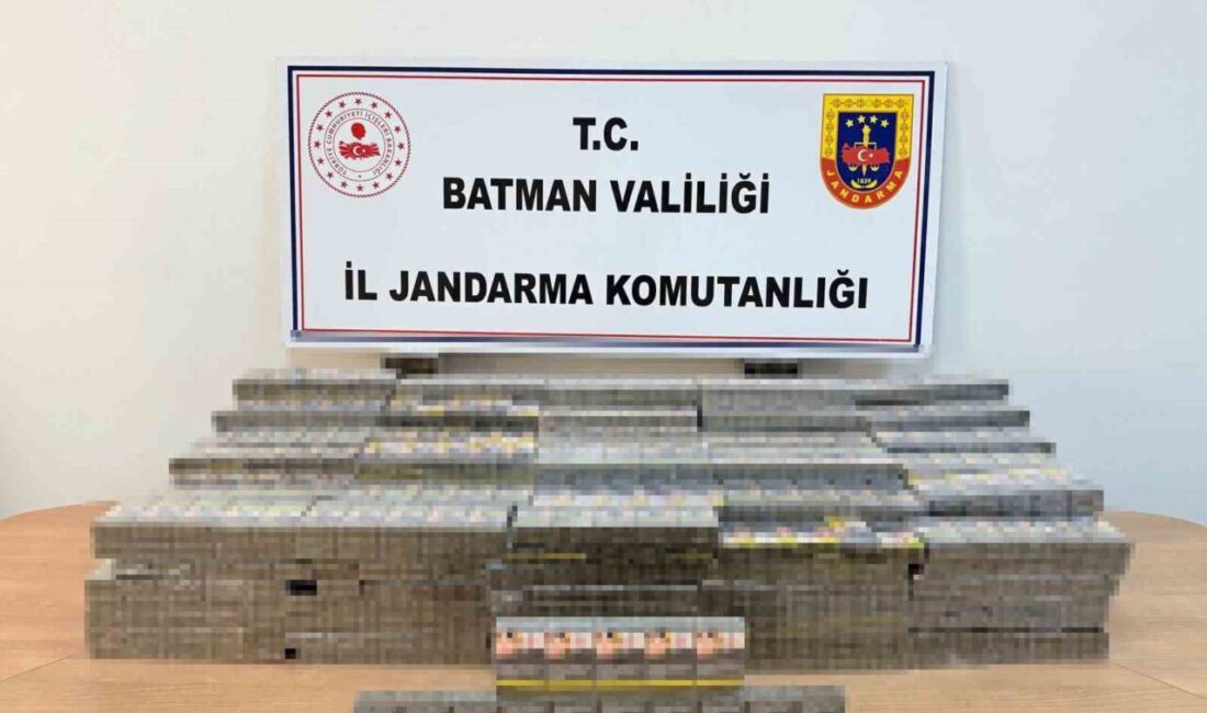 Batman İl Jandarma Komutanlığı Kaçakçılık ve Organize Suçlarla Mücadele (KOM)