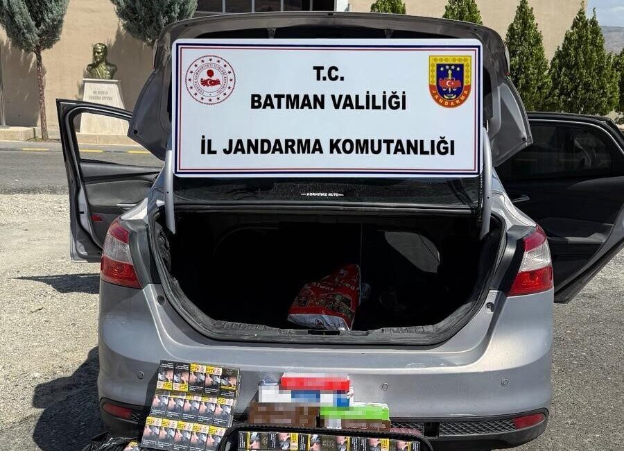 Batman İl Jandarma Komutanlığı Kaçakçılık ve Organize Suçlarla Mücadele Şube