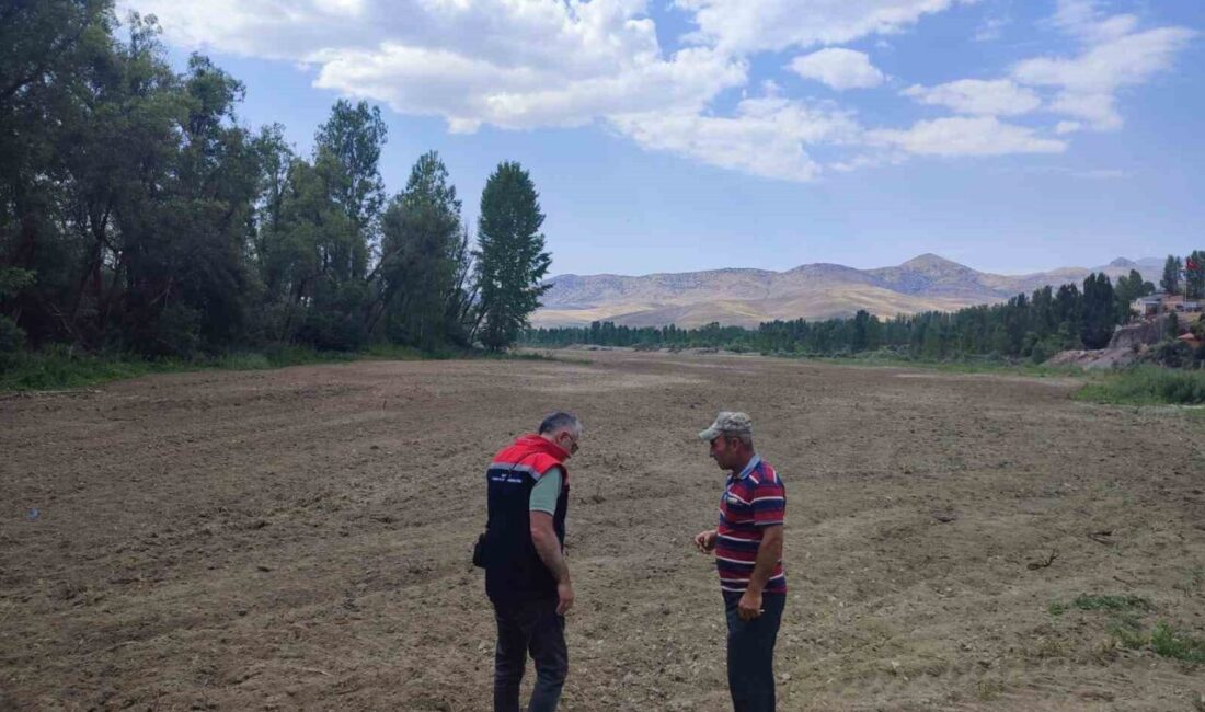Bayburt’un Aslandede köyünde suni mera tesis edilmesi planlanan alanlarda, teknik