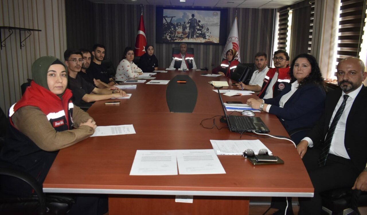 2025 yılı ’Genel Tarım Sayımı’ kapsamında Bayburt’ta eğitim düzenlendi. Tarım