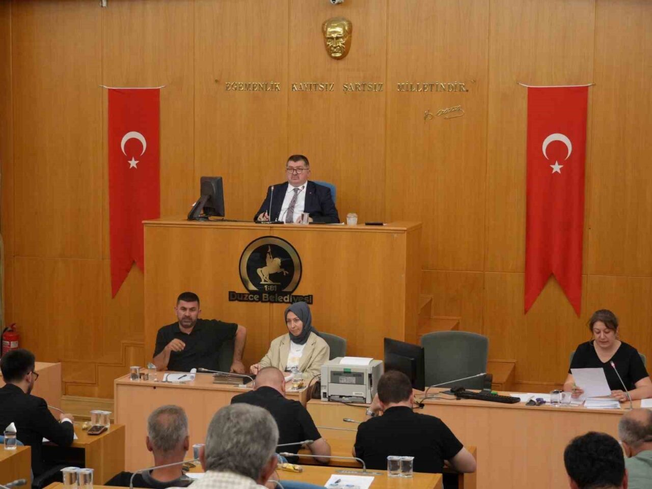 Düzce Belediye Meclisi Temmuz ayı birinci birleşimi yapıldı. 37 gündem