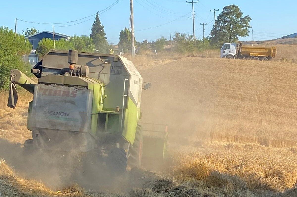 Körfez’de kırsal alanda atıl durumdaki 20 dönümlük tarım arazisine yapılan