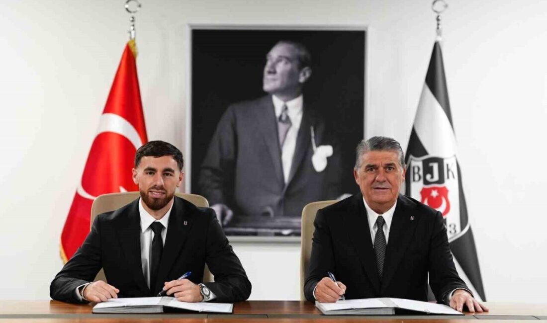 Beşiktaş, Portekiz ekibi Benfica’dan kadrosuna kattığı milli oyuncu Orkun Kökçü’nün