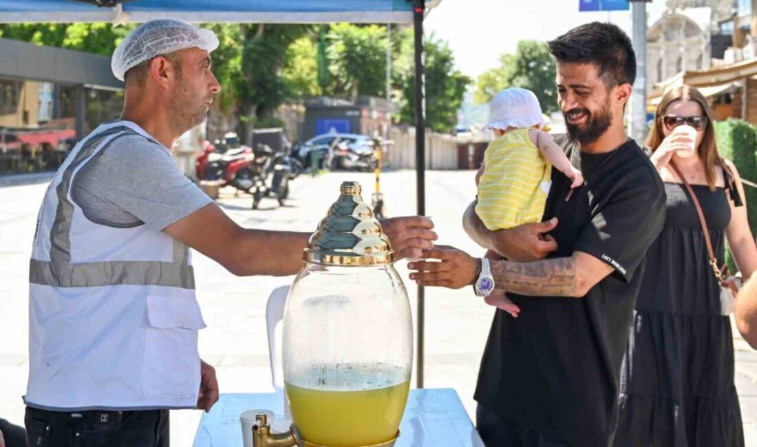 Beşiktaş Belediyesi, mevsim normallerinin üzerine çıkan hava sıcaklıkları nedeniyle, geçtiğimiz