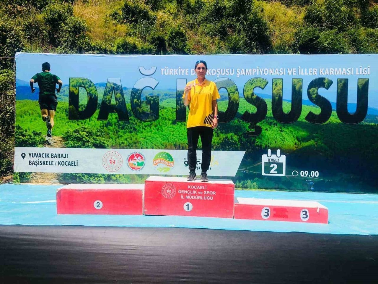 Bilecikli atlet Sebahat Demir Türkiye Dağ Koşusu Şampiyonu oldu Kocaeli’nin
