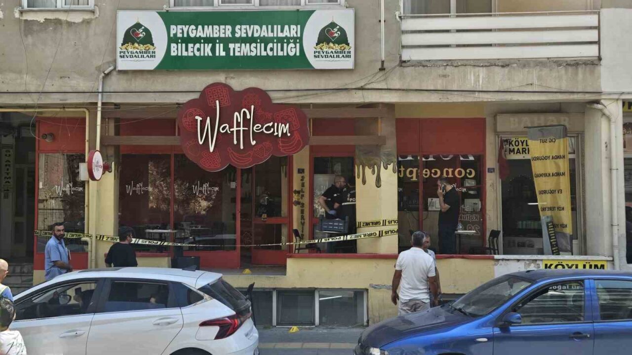 Bilecik’te, BİM mağazasında yaşandığı iddia edilen hırsızlık olayının ardından çıkan