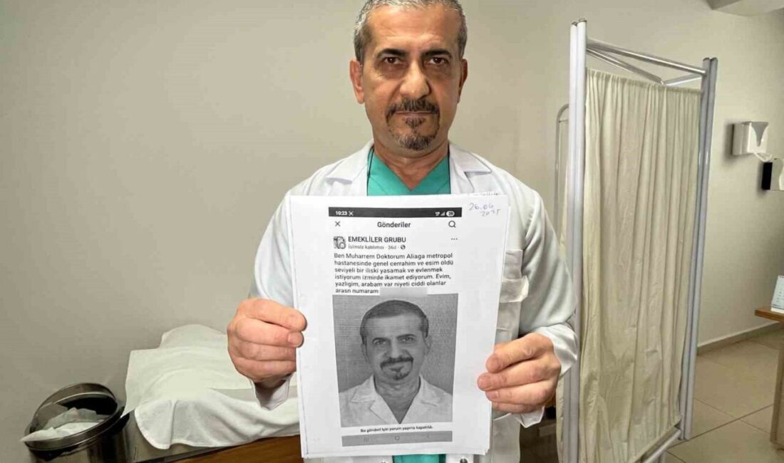 İzmir’de bir doktor, yaklaşık 1 yıldır kendisine ve ailesine yönelik