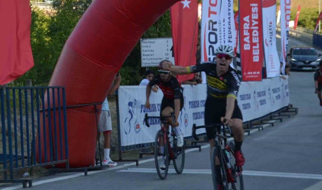 “Bisiklet Türkiye Kupası 5. Etap Puanlı Yol Yarışı” Samsun’un Bafra