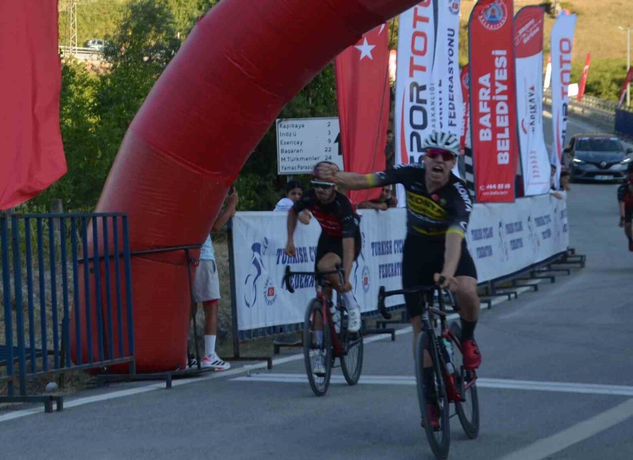 “Bisiklet Türkiye Kupası 5. Etap Puanlı Yol Yarışı” Samsun’un Bafra