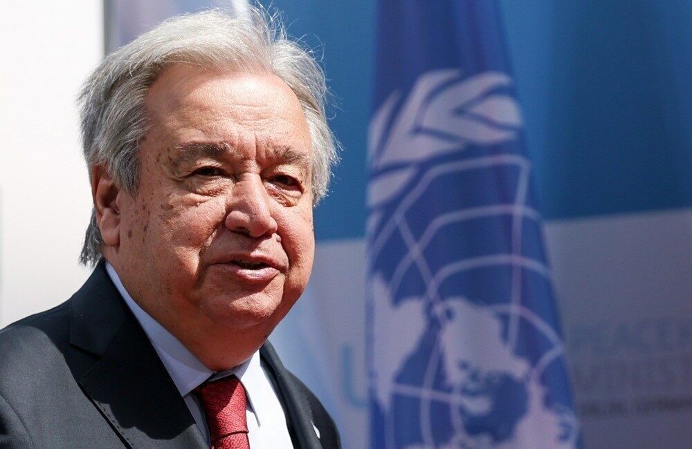 Birleşmiş Milletler (BM) Genel Sekreteri Antonio Guterres, “Gazze’de hafta sonu