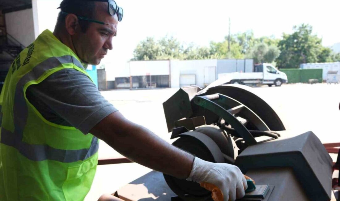 Bodrum Belediyesi, ilçe genelindeki park, meydan ve peyzaj düzenlemelerinde kullanılan