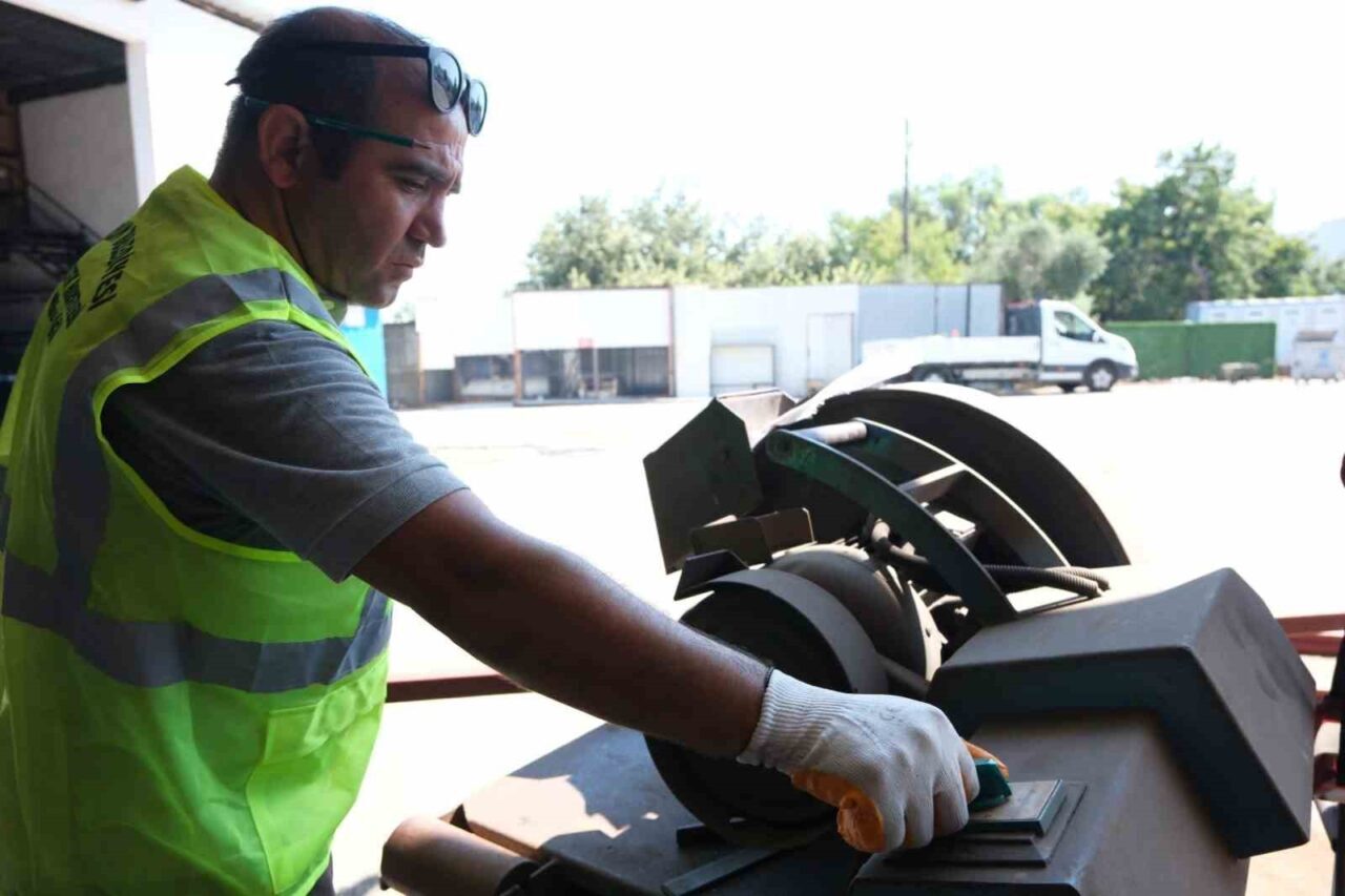 Bodrum Belediyesi, ilçe genelindeki park, meydan ve peyzaj düzenlemelerinde kullanılan