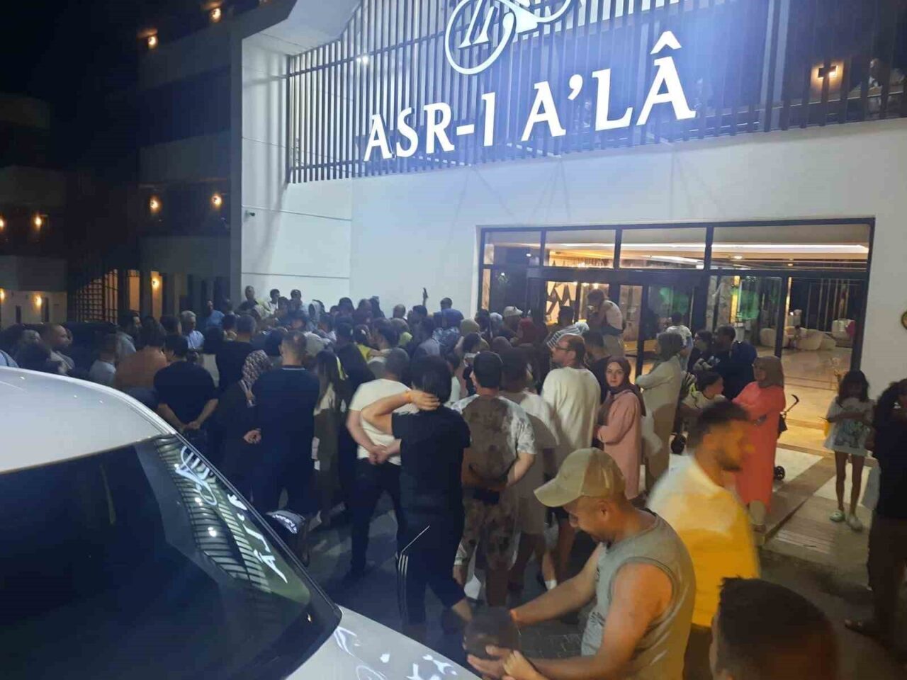 Muğla’nın Bodrum ilçesine bağlı Akyarlar Mahallesi’nde bir otelde konaklayan yerli