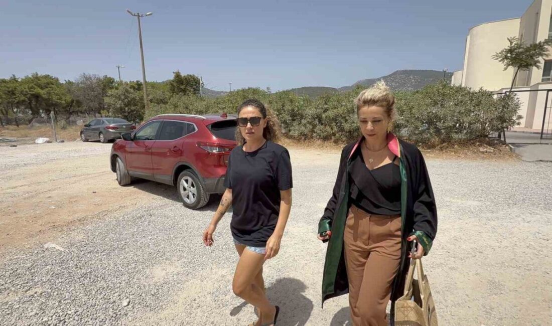 Muğla’nın Bodrum ilçesinde polisin ’dur’ ihtarına uymayıp polisin üzerine araba