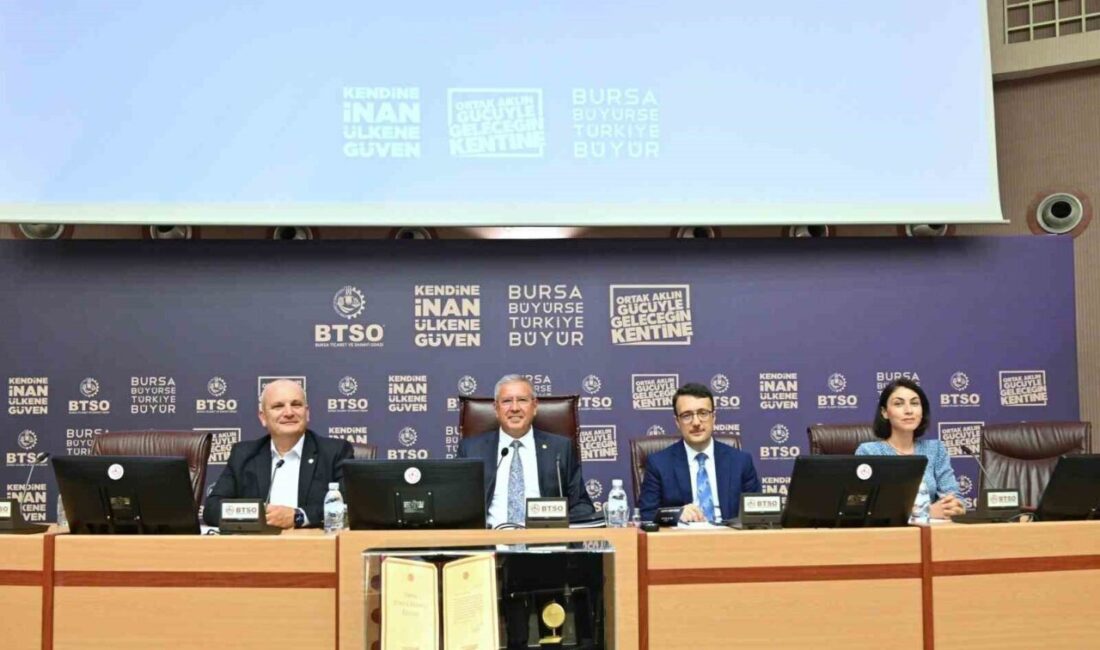 BTSO Yönetim Kurulu Başkanı İbrahim Burkay, 2013 yılında ortaya koydukları