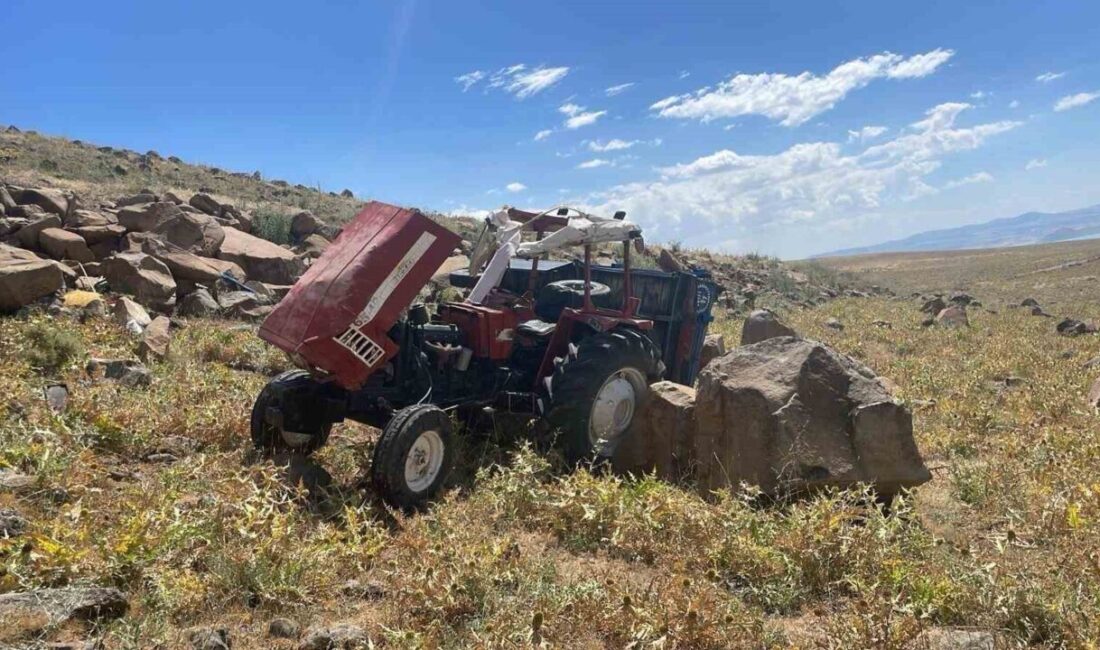 Muş’un Bulanık ilçesinde traktörün uçuruma yuvarlanması sonucu 1’i ağır 3
