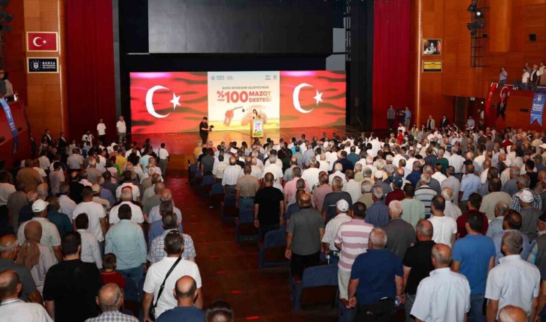 Bursa Büyükşehir Belediyesi tarafından üreticilerin desteklenmesi ve girdi maliyetlerinin azaltılması