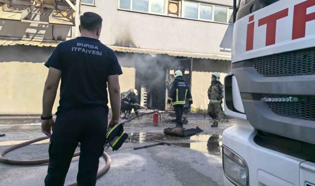 Bursa’nın İnegöl ilçesinde faaliyet gösteren bir mobilya fabrikasında yangın çıktı.