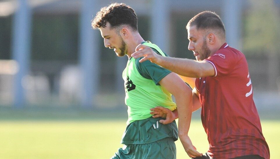 Bursaspor, yeni sezon hazırlıkları kapsamında oynanan antrenman maçında Üsküp FK’yı