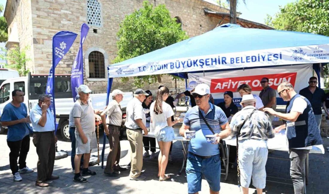 Muharrem ayının paylaşma ve dayanışma ruhunu yaşatmaya devam eden Aydın