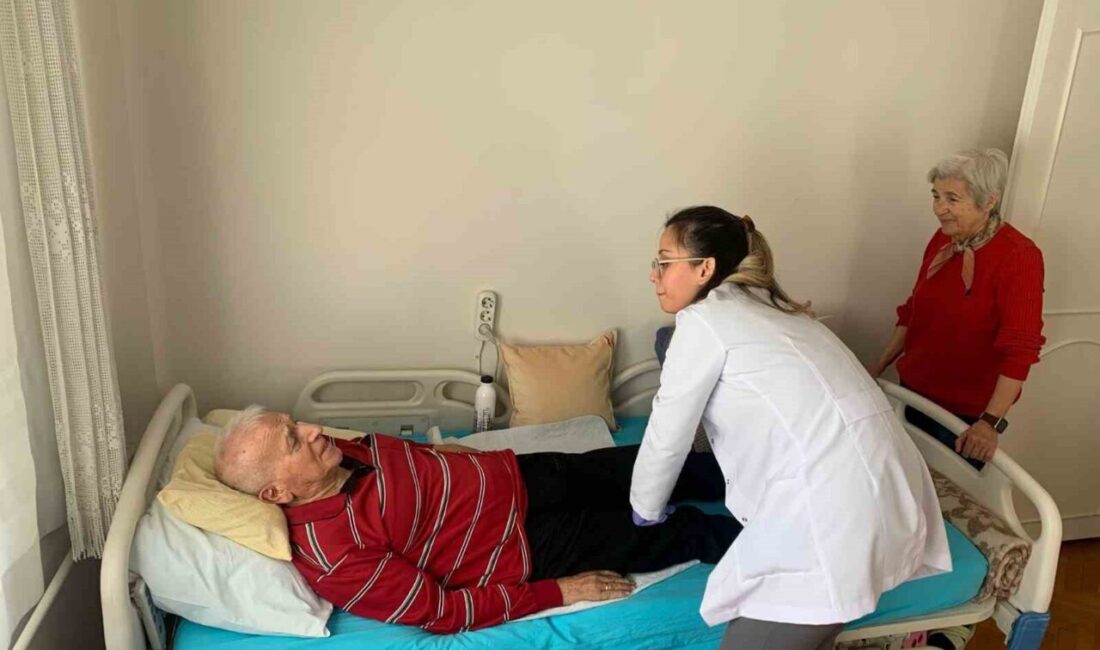 Muğla Büyükşehir Belediyesi vatandaşların sağlığı için evde bakım hizmeti ile